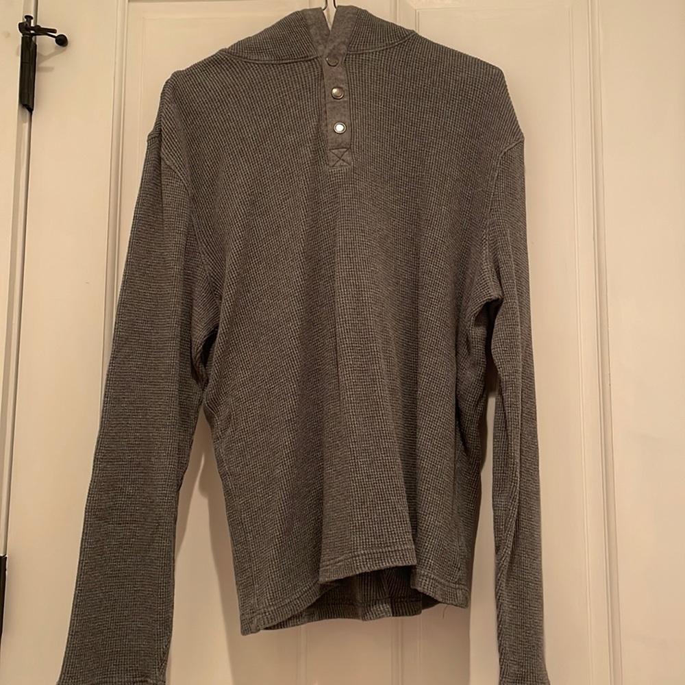 Michael Kors Thermal Hooded Pullover-Large